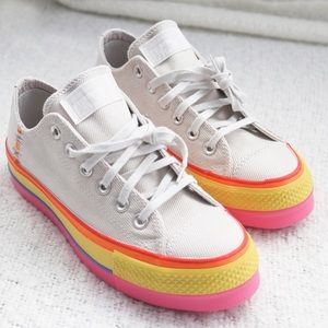 Converse Platform Sneaker Vintage White/Pale Putty